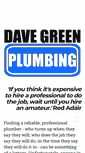 Mobile Screenshot of davegreenplumbing.co.uk